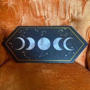 Spirit Moonphase Sign - Black